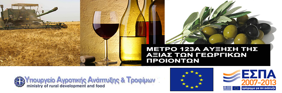 Μέτρο 123Α - Αύξηση της αξίας των γεωργικών προϊόντων