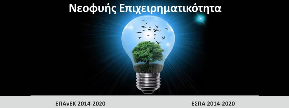 Νεοφυής Επιχειρηματικότητα ΕΣΠΑ προγάμματα